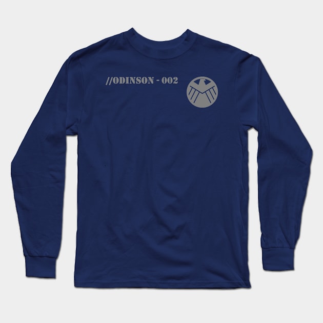 SHIELD TEE ODINSON Long Sleeve T-Shirt by Super T's